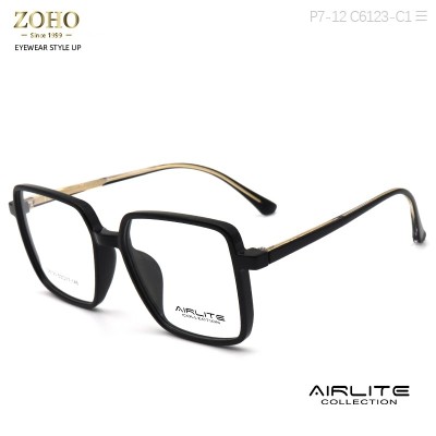 TR OPTICAL FRAMES WITH SPECIAL TEMPLE LIGHT COLORS AND RETRO LOOKING AIRLITE