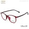 ULTEM MATERIAL OPTICAL FRAME WITH SPECIAL DOUBLE COLOR TEMPLE COLORFUL