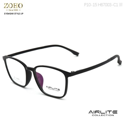 ULTEM MATERIAL OPTICAL FRAME WITH SPECIAL DOUBLE COLOR TEMPLE COLORFUL