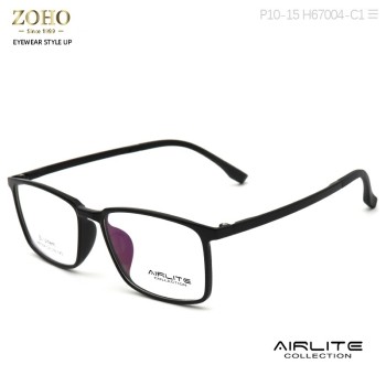 ULTEM MATERIAL OPTICAL FRAME WITH SPECIAL DOUBLE COLOR TEMPLE COLORFUL