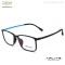 ULTEM MATERIAL OPTICAL FRAME WITH SPECIAL DOUBLE COLOR TEMPLE COLORFUL