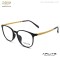 ULTEM MATERIAL OPTICAL FRAME WITH SPECIAL DOUBLE COLOR TEMPLE COLORFUL