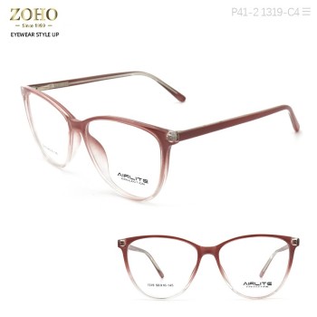 TR MATERIAL OPTICAL FRAME WITH CP AND METAL TEMPLE COLORFUL