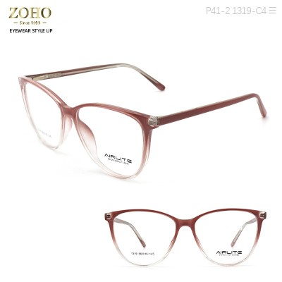 TR MATERIAL OPTICAL FRAME WITH CP AND METAL TEMPLE COLORFUL