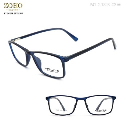 TR MATERIAL OPTICAL FRAME WITH CP AND METAL TEMPLE COLORFUL