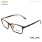 TR MATERIAL OPTICAL FRAME WITH CP AND METAL TEMPLE COLORFUL