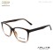 TR MATERIAL OPTICAL FRAME WITH CP AND METAL TEMPLE COLORFUL