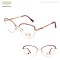 ZOHOGlasses ESTEE BRAND METAL FRAME ACETATE TEMPLE GLASSES FRAMES