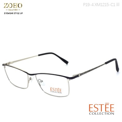 WHOLESALE EYEGLASSES METAL FRAME WITH ACETATE TEMPLE OPTICAL FRAMES