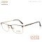 EYEGLASSES MANUFACTURER METAL FRAME WITH ACETATE TEMPLE FASHION SHAPE