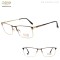 EYEGLASSES MANUFACTURER METAL FRAME WITH ACETATE TEMPLE FASHION SHAPE