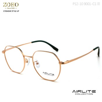 METAL MATERIAL OPTICAL FRAME RETRO TRENDY DESIGN WITH ACETATE TEMPLE TIP