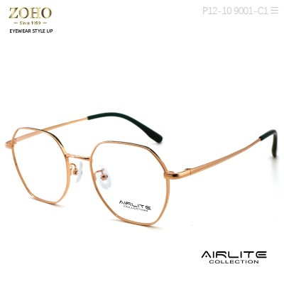 METAL MATERIAL OPTICAL FRAME RETRO TRENDY DESIGN WITH ACETATE TEMPLE TIP