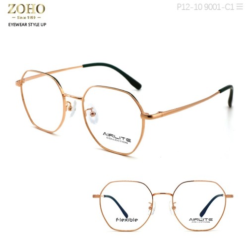 METAL MATERIAL OPTICAL FRAME RETRO TRENDY DESIGN WITH ACETATE TEMPLE TIP