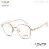 EYEWEAR SUPPLIERS METAL MATERIAL OPTICAL FRAME RETRO DESIGN WITH ACETATE TEMPLE TIP
