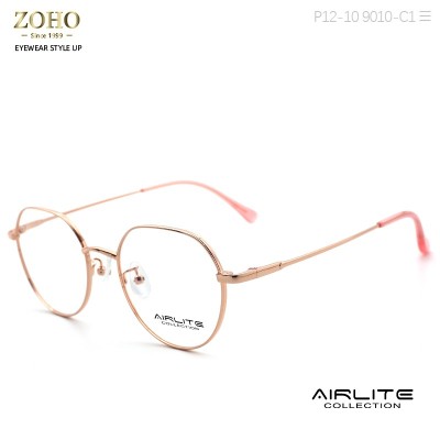 METAL MATERIAL OPTICAL FRAME RETRO DESIGN WITH ACETATE TEMPLE TIP