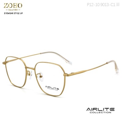 METAL MATERIAL OPTICAL FRAME RETRO DESIGN WITH ACETATE TEMPLE TIP