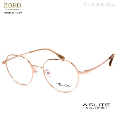 METAL MATERIAL OPTICAL FRAME RETRO DESIGN WITH ACETATE TEMPLE TIP