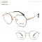 METAL MATERIAL OPTICAL FRAME RETRO DESIGN FOR LADIES