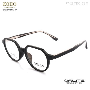 TR MATERIAL OPTICAL FRAME WITH ACETATE TEMPLE RETRO STYLES