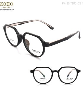 TR MATERIAL OPTICAL FRAME WITH ACETATE TEMPLE RETRO STYLES
