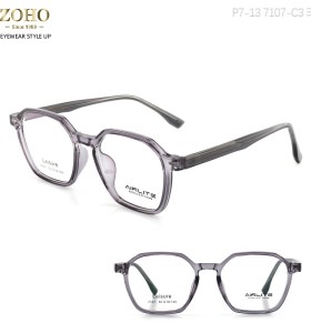 TR MATERIAL OPTICAL FRAME WITH ACETATE TEMPLE RETRO STYLES