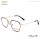 RETRO STYLE METAL OPTICAL FRAME WITH TR TEMPLE TIP FOR UNISEX AIRLITE BRAND