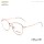 RETRO STYLE METAL OPTICAL FRAME WITH TR TEMPLE TIP FOR UNISEX AIRLITE BRAND