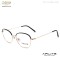 RETRO STYLE METAL OPTICAL FRAME WITH TR TEMPLE TIP FOR UNISEX AIRLITE BRAND