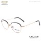 RETRO STYLE METAL OPTICAL FRAME WITH TR TEMPLE TIP FOR UNISEX AIRLITE BRAND