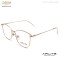 RETRO STYLE METAL OPTICAL FRAME WITH TR TEMPLE TIP FOR UNISEX AIRLITE BRAND