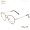 RETRO STYLE METAL OPTICAL FRAME WITH TR TEMPLE TIP FOR UNISEX AIRLITE BRAND