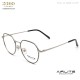 RETRO STYLE METAL OPTICAL FRAME WITH TR TEMPLE TIP FOR UNISEX AIRLITE BRAND