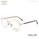 RETRO STYLE METAL OPTICAL FRAME WITH TR TEMPLE TIP FOR UNISEX AIRLITE BRAND