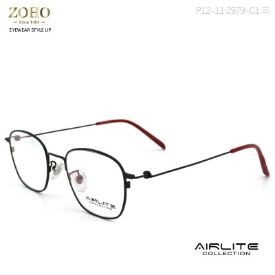 Trendy Style Metal Optical Frame With TR Temple Tip for Unisex