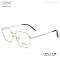 Retro Style Glasses Metal Optical Frame With TR Temple Tip for Unisex