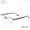 Retro Style Metal Optical Frame With TR Temple Tip for Unisex Eyewear