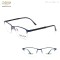 Retro Style Metal Optical Frame With TR Temple Tip for Unisex Eyewear