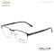 Retro Style Metal Optical Frame With Square Shape Unisex Airlite Brand