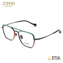 Travel Outside Light Titanium Spectacles Male Female Eyeglasses