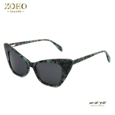 Wholesale eyeglasses cat eye stylish travelling sunglasses