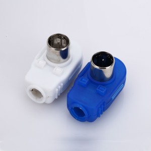 TV IEC quick male connector easy to install with nickel plating