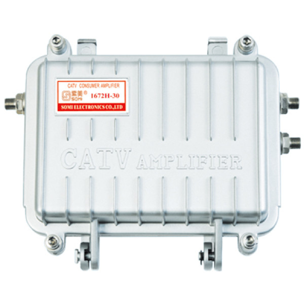 Outdoor Trunk catv signal amplifier, Alloy Zinc housing, for catv use