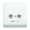 CATV wall Socket wall Outlet two F connector port 5~1000 MHz