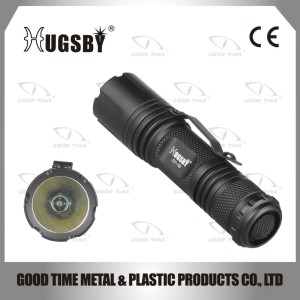 HUGSBY XP18 Self-defense Aluminum Waterproof Tactical Flashlight Led Torch Light Manufacturer China