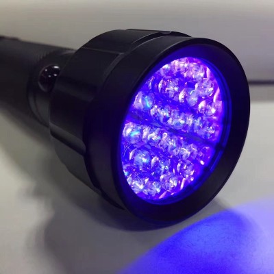 UV led 365nm aluminum led flashlights UV-28