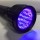 UV led 365nm aluminum led flashlights UV-28