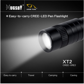 Penlight aluminum LED flashlight XT-2