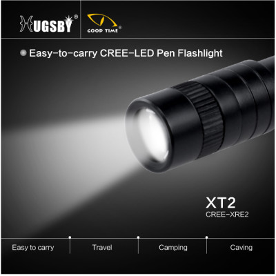 Penlight aluminum LED flashlight XT-2