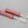 10g new design empty cosmetic plastic soft lip gloss tube eye gel with long silicon applicator